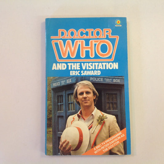Vintage 1982 Mass Market Paperback Doctor Who and the Visitation Eric Saward