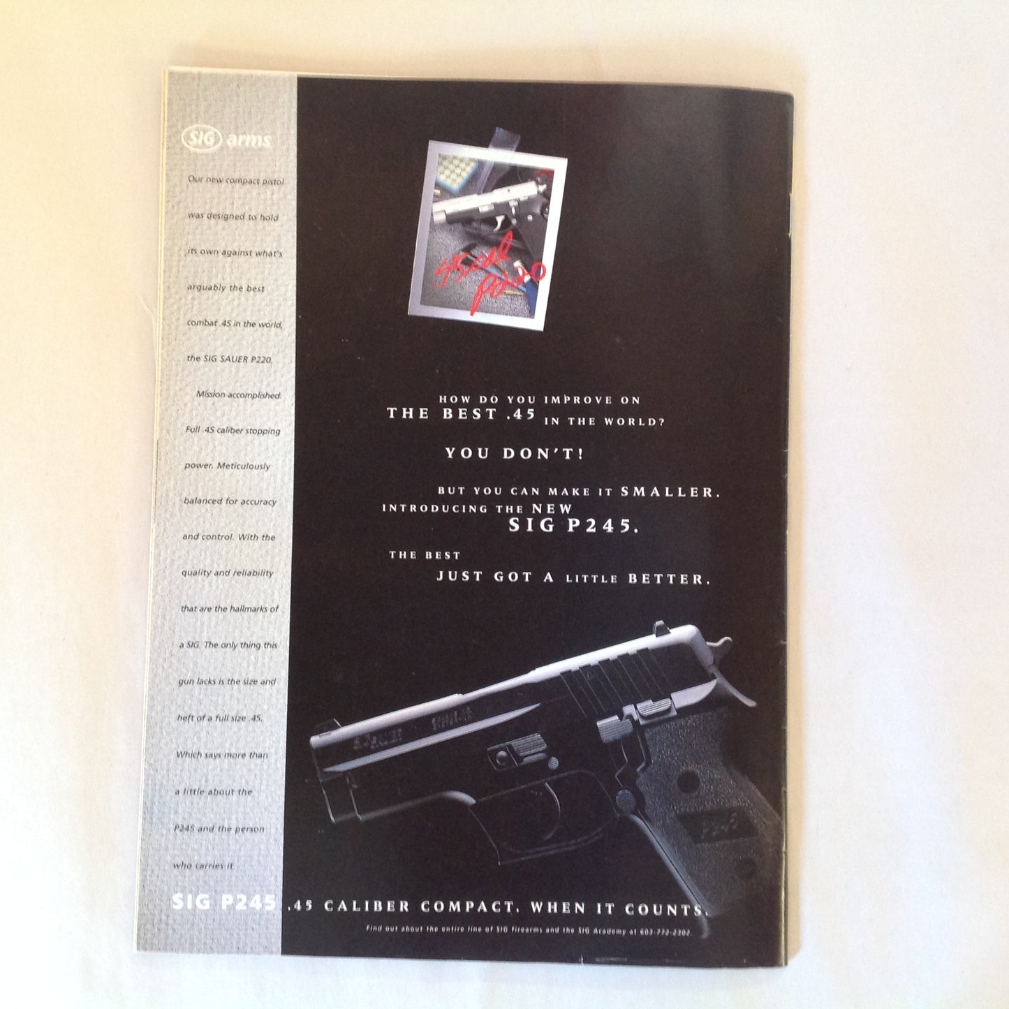 Vintage Jul 1999 American Guardian Magazine NRA Journal Trends in Law Enforcement Handguns Firearms Training Facilities Secrets of Concealed Carry