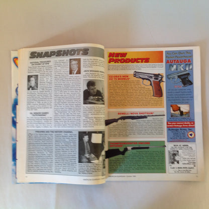 Vintage Oct 1999 American Guardian Magazine NRA Journal Handgun Sight Options America's Warhorse M1911 Hearing Protection
