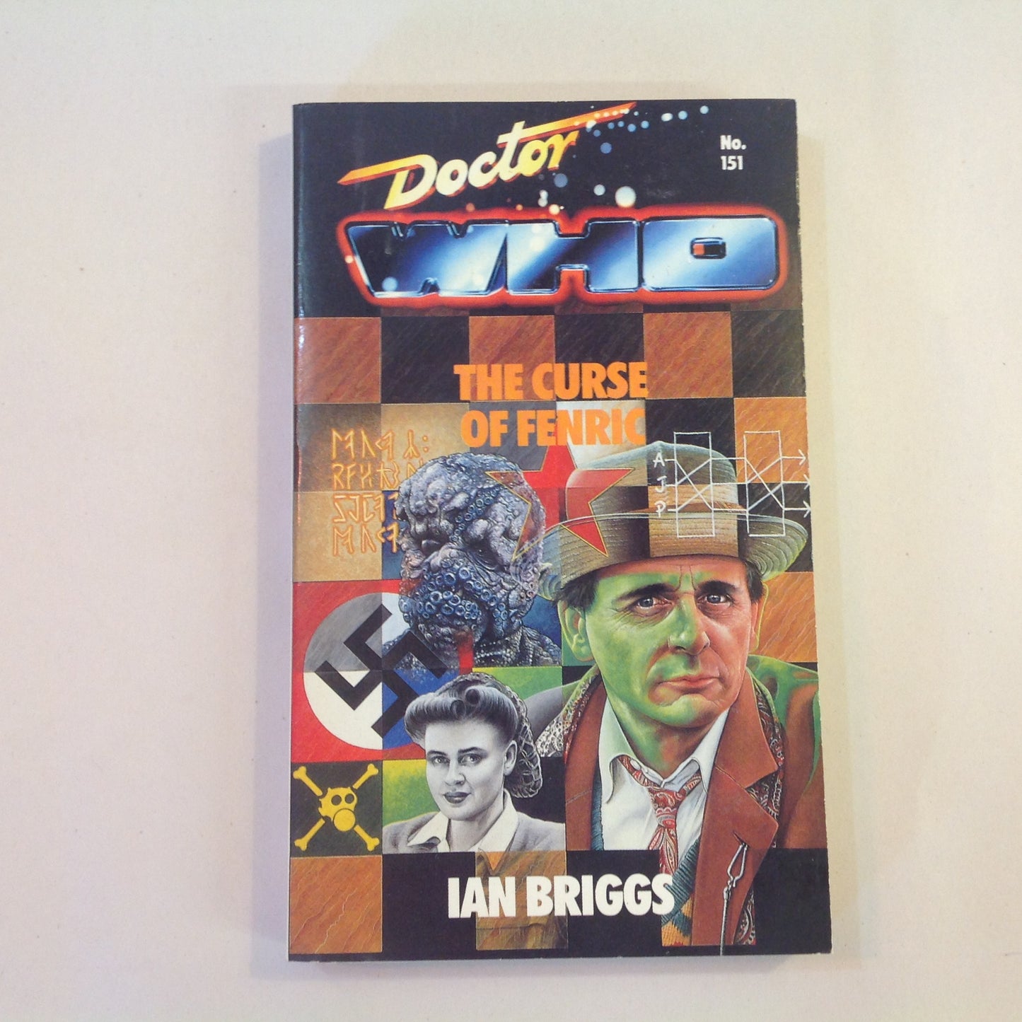 Vintage 1990 Mass Market Paperback Doctor Who: The Curse of Fenric Ian Briggs