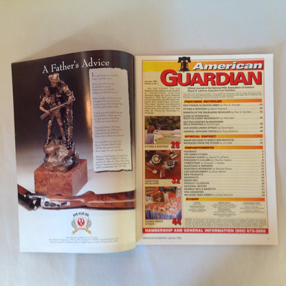Vintage Jan 1999 American Guardian Rebirth of Snub-Nose Revolver Guns Shows Under Attack! New Trends in Indoor Ammo Highpower Rifles