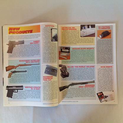 Vintage Jan 1999 American Guardian Rebirth of Snub-Nose Revolver Guns Shows Under Attack! New Trends in Indoor Ammo Highpower Rifles