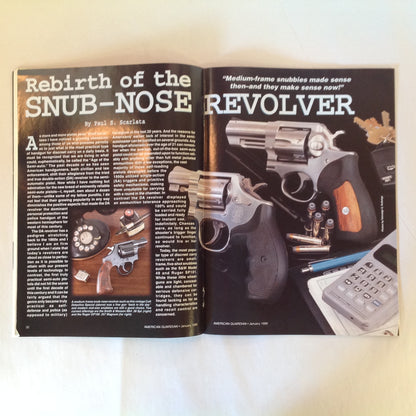 Vintage Jan 1999 American Guardian Rebirth of Snub-Nose Revolver Guns Shows Under Attack! New Trends in Indoor Ammo Highpower Rifles