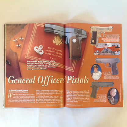 Vintage Jan 1999 American Guardian Rebirth of Snub-Nose Revolver Guns Shows Under Attack! New Trends in Indoor Ammo Highpower Rifles