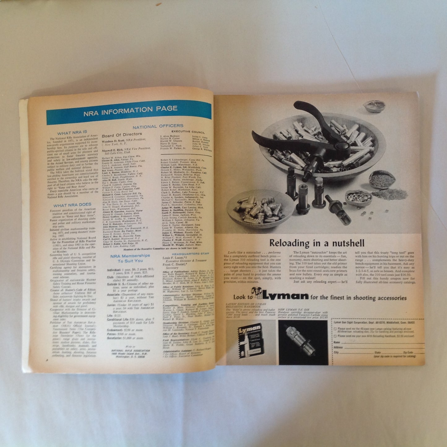 Vintage Mar 1970 American Rifleman Magazine International Shooting Union 40th World Championships Phoenix AZ