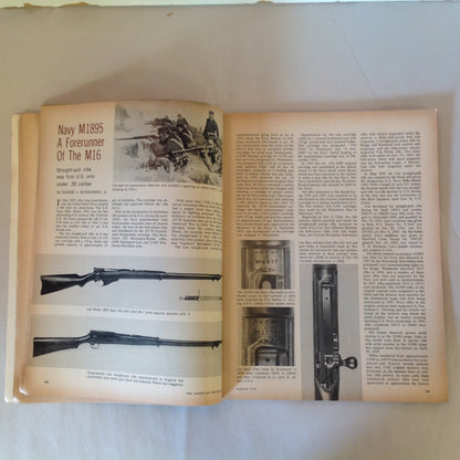 Vintage Mar 1970 American Rifleman Magazine International Shooting Union 40th World Championships Phoenix AZ