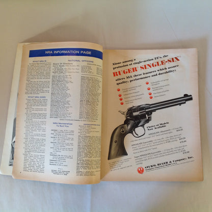 Vintage Jun 1971 American Rifleman Magazine Everyone's Cartridge--The Versatile .22 Rimfire