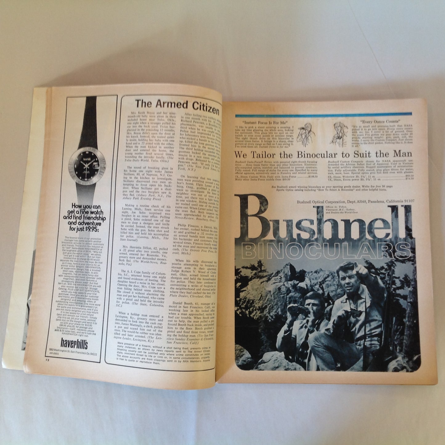 Vintage Jun 1971 American Rifleman Magazine Everyone's Cartridge--The Versatile .22 Rimfire