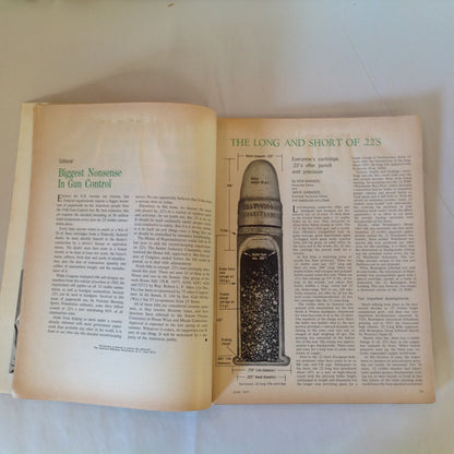 Vintage Jun 1971 American Rifleman Magazine Everyone's Cartridge--The Versatile .22 Rimfire