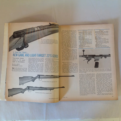 Vintage Jun 1971 American Rifleman Magazine Everyone's Cartridge--The Versatile .22 Rimfire