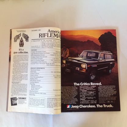 Vintage Dec 1981 American Rifleman Magazine Scopes For Your Handgun Flying With Firearms