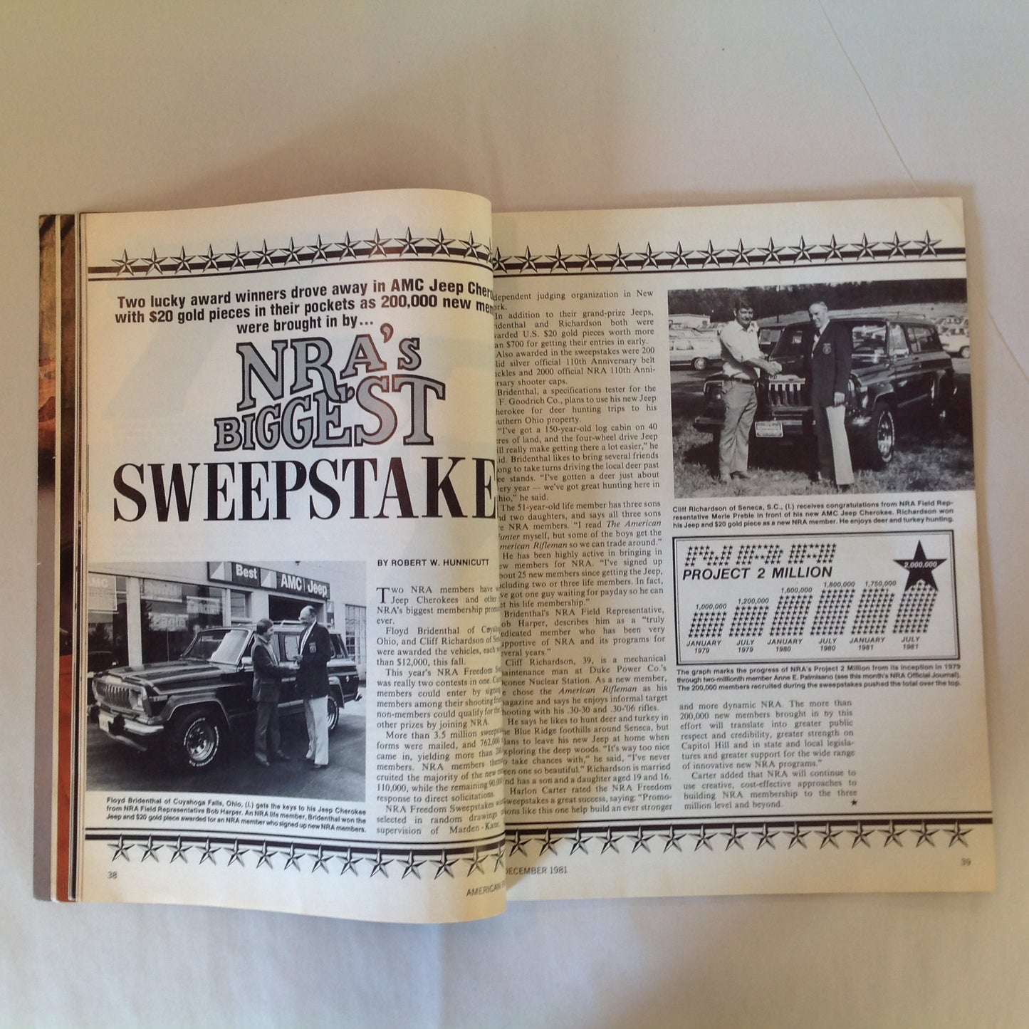 Vintage Dec 1981 American Rifleman Magazine Scopes For Your Handgun Flying With Firearms