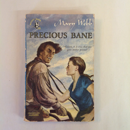 Vintage 1949 Mass Market Paperback Precious Bane Mary Webb