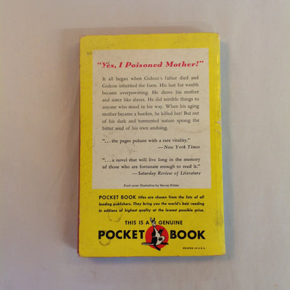 Vintage 1949 Mass Market Paperback Precious Bane Mary Webb