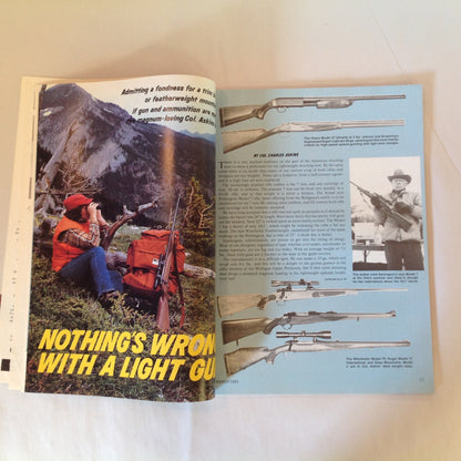 Vintage Mar 1983 American Rifleman Magazine Automatics From Steyr Firearms Plating Kimber .22 Hornet