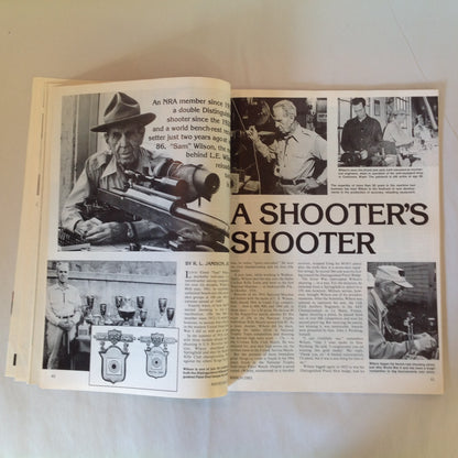 Vintage Mar 1983 American Rifleman Magazine Automatics From Steyr Firearms Plating Kimber .22 Hornet