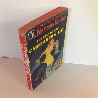 Vintage 1948 Mass Market Paperback The Case of the Caretaker's Cat: A Perry Mason Mystery Earle Stanley Gardner