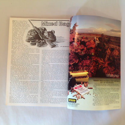 Vintage Mar 1983 American Rifleman Magazine Automatics From Steyr Firearms Plating Kimber .22 Hornet