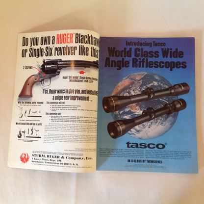 Vintage Sep 1983 American Rifleman Magazine New Colt Series 80 Pistol Remington 3 Millionth 1100 Buckshot Ruining Goose Hunting