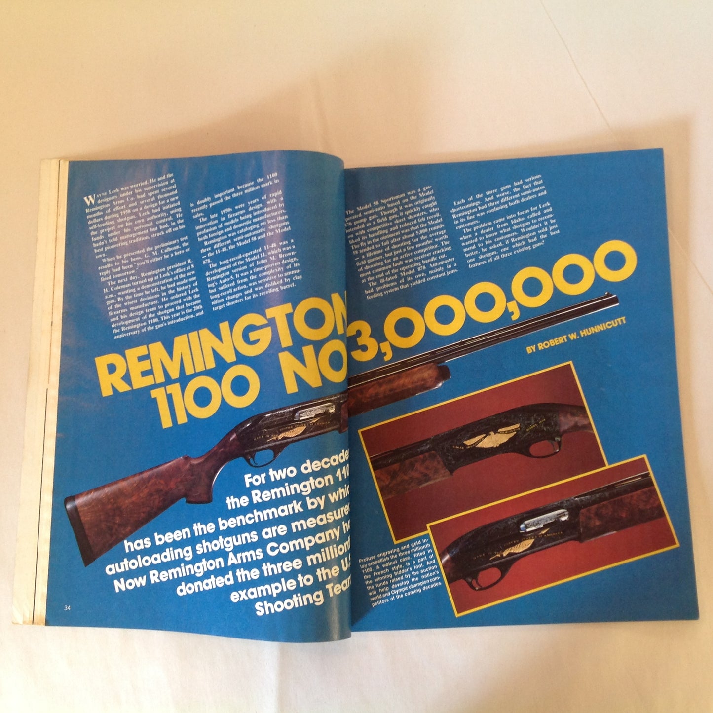Vintage Sep 1983 American Rifleman Magazine New Colt Series 80 Pistol Remington 3 Millionth 1100 Buckshot Ruining Goose Hunting