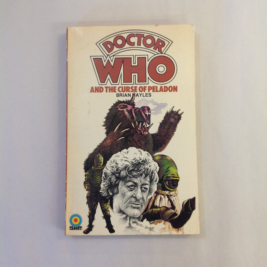 Vintage 1980 Mass Market Paperback Doctor Who and the Curse of Peladon Brian Hayles