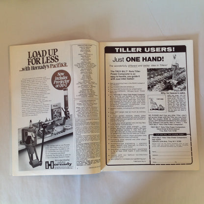 Vintage Jan 1987 American Rifleman Magazine Guns of Aldo Uberti Old Wingshooter Wisdom S&W's New Model 422