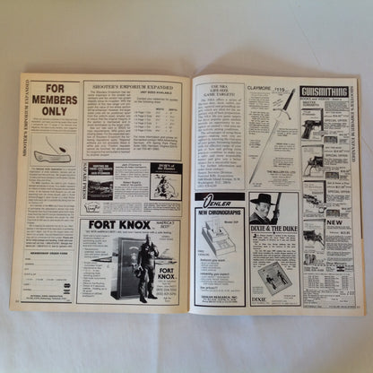 Vintage Dec 1988 American Rifleman Magazine Benelli Montefeltro Super 90 Firearms Laws Made in Japan Guns & Election Ruger's P-85
