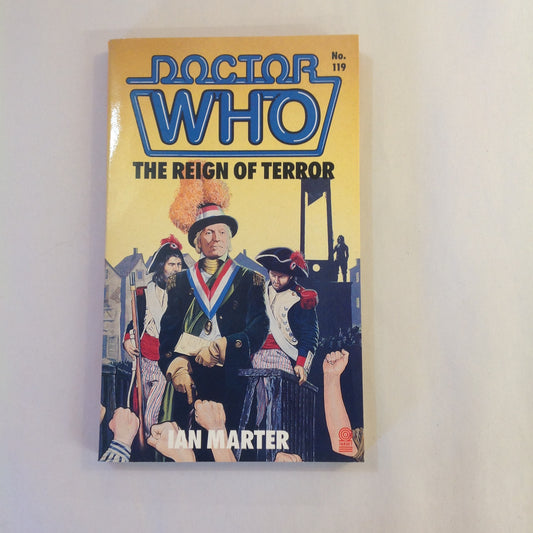 Vintage 1987 Mass Market Paperback Doctor Who: The Reign of Terror Ian Marter First Edition