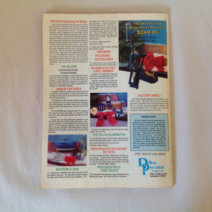 Vintage Dec 1988 American Rifleman Magazine Benelli Montefeltro Super 90 Firearms Laws Made in Japan Guns & Election Ruger's P-85