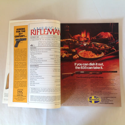 Vintage Oct 1989 American Rifleman Magazine Camp Perry 1989
