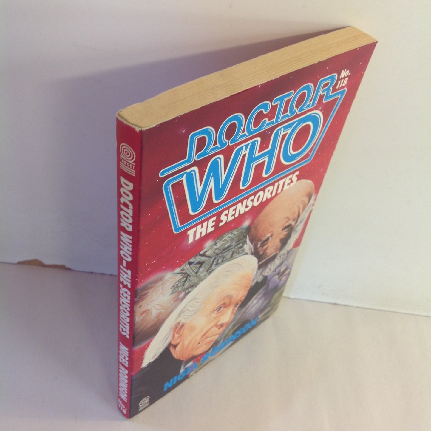 Vintage 1987 Mass Market Paperback Doctor Who: The Sensorites Nigel Robinson First Edition
