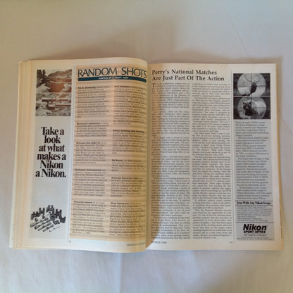 Vintage Oct 1989 American Rifleman Magazine Camp Perry 1989