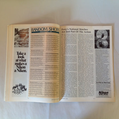 Vintage Oct 1989 American Rifleman Magazine Camp Perry 1989