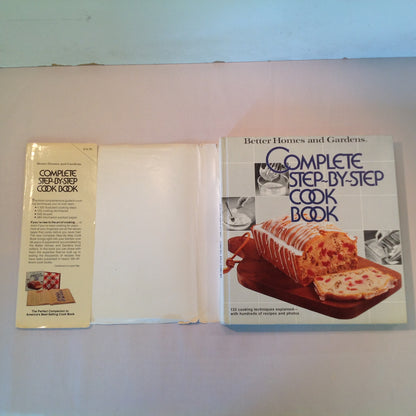 Vintage 1978 Hardcover Better Homes & Gardens Complete Step-By-Step Cook Book First Edition First Printing