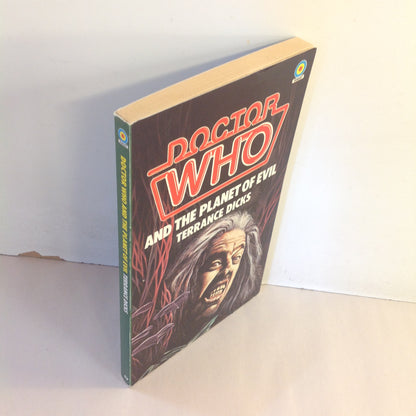 Vintage 1984 Mass Market Paperback Doctor Who and the Planet of Evil Terrance Dicks