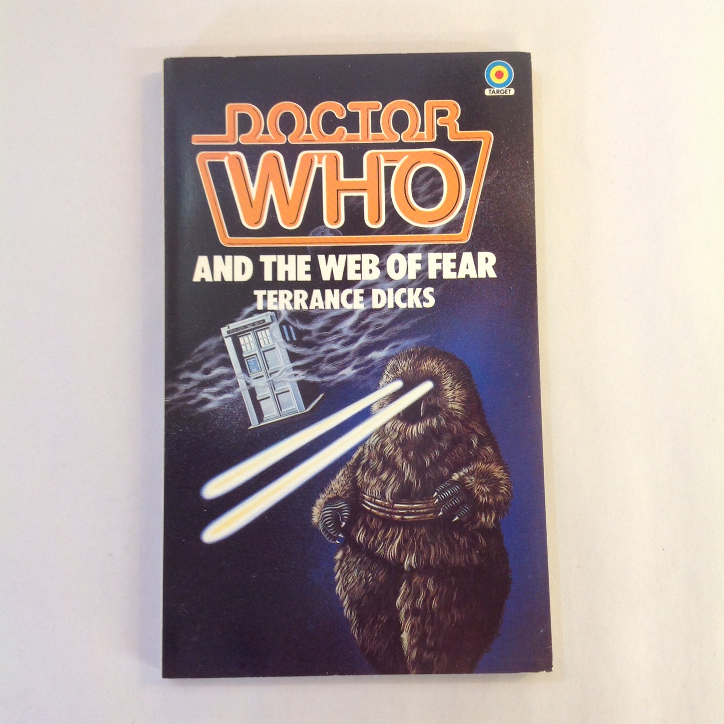 Vintage 1983 Mass Market Paperback Doctor Who and the Web of Fear Terrance Dicks