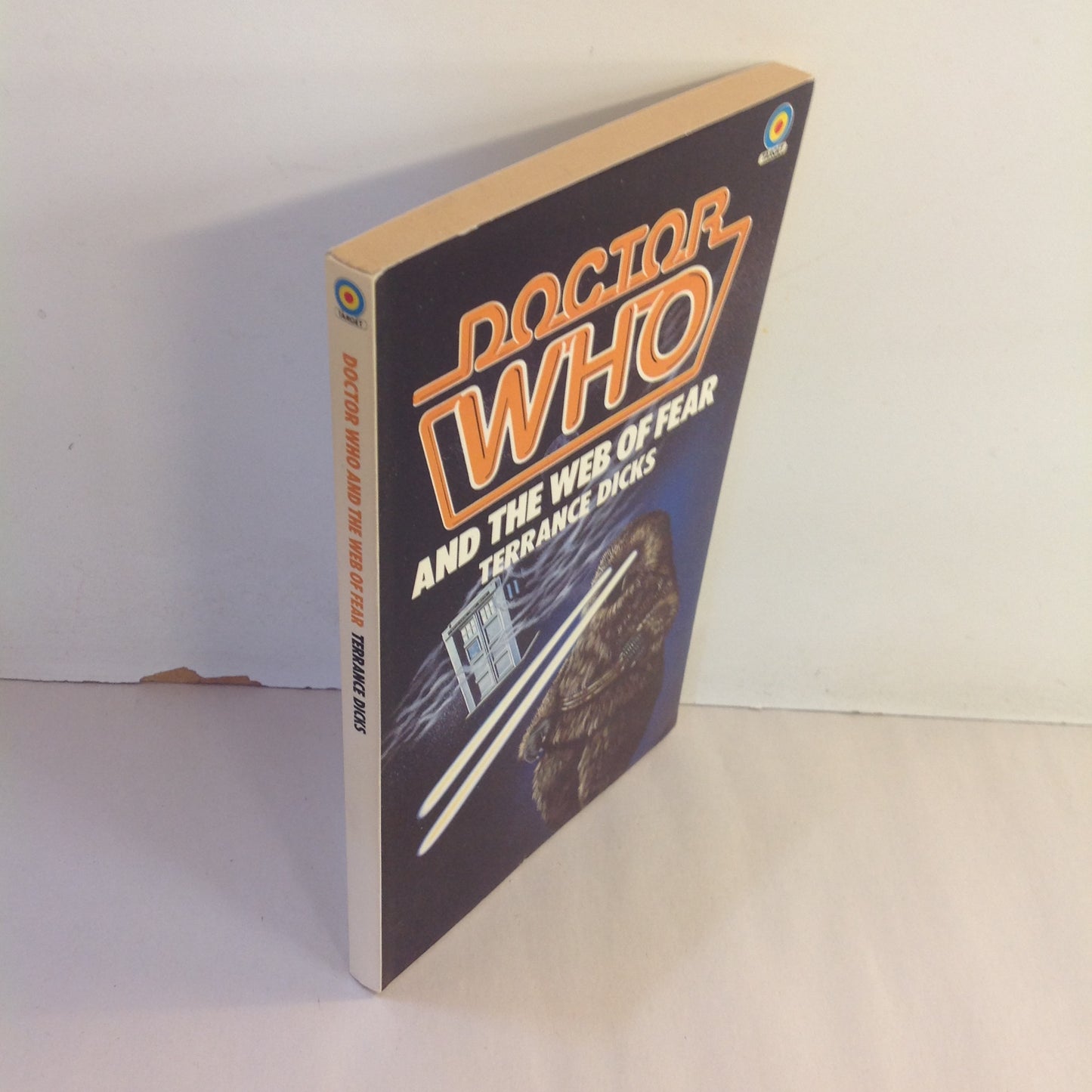 Vintage 1983 Mass Market Paperback Doctor Who and the Web of Fear Terrance Dicks
