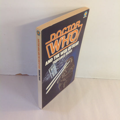 Vintage 1983 Mass Market Paperback Doctor Who and the Web of Fear Terrance Dicks