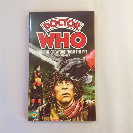 Vintage 1984 Mass Market Paperback Doctor Who and the Creature from the Pit David Fisher