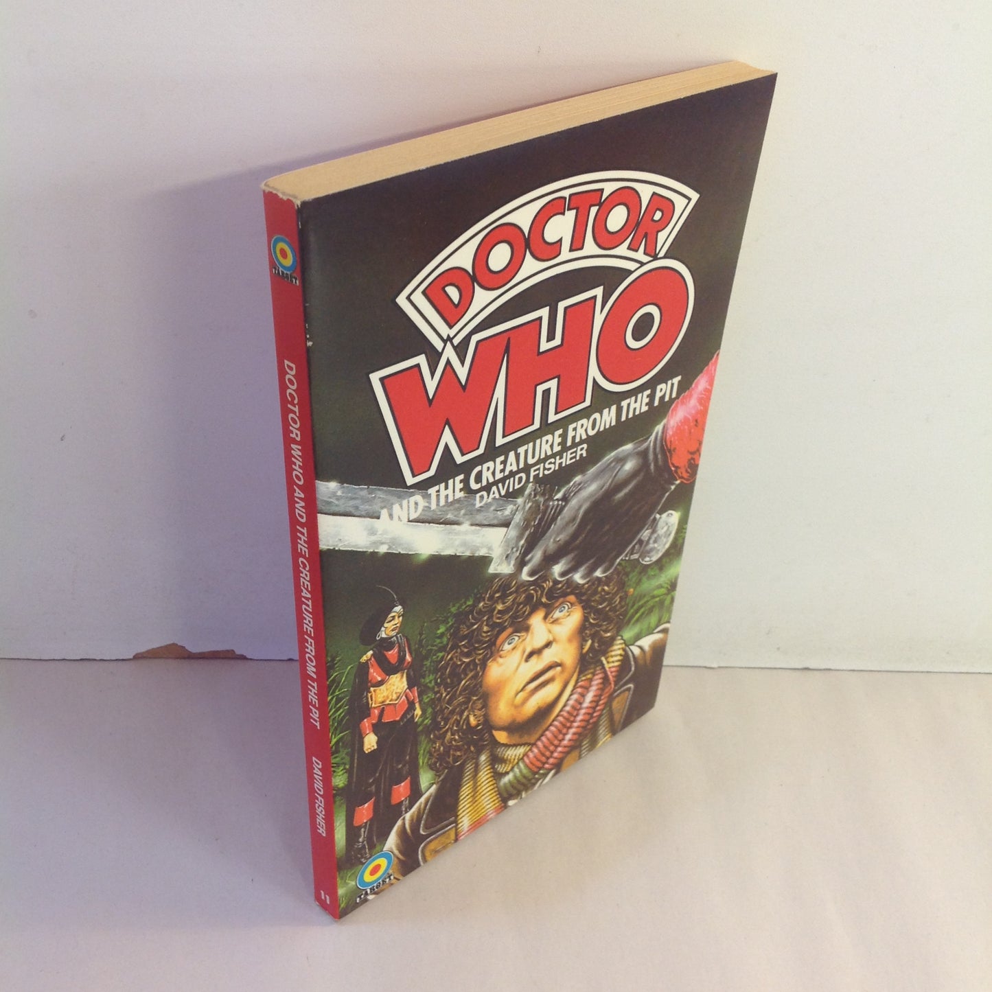 Vintage 1981 Mass Market Paperback Doctor Who and the Creature from the Pit David Fisher First Edition