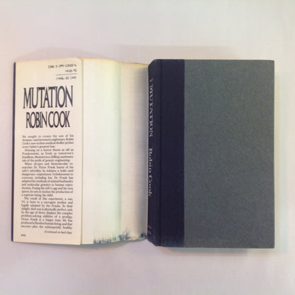 Vintage 1989 Hardcover MUTATION Robin Cook