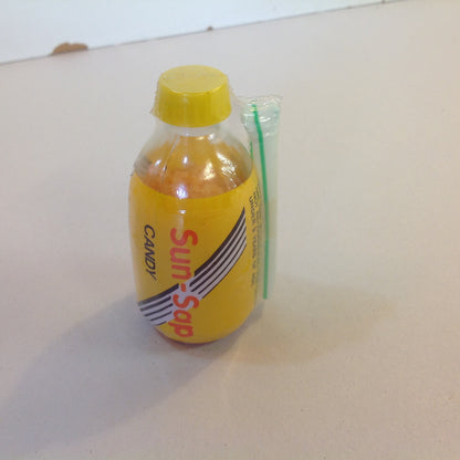 Vintage NOS Unopened Sun-Sap Novelty Soda Bottle Malaysia Candy Container