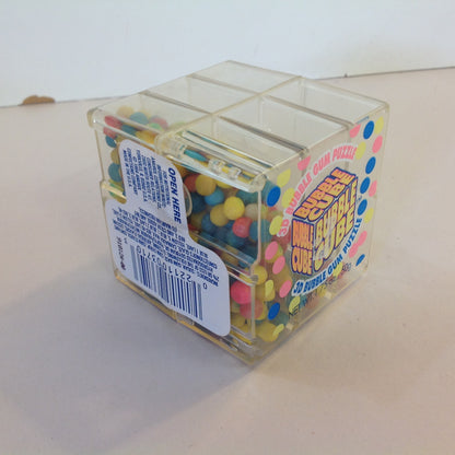 Vintage 1994 NOS Unopened Amurol Confections Bubble Cube 3D Bubble Gum Puzzle 1.75oz Candy Container