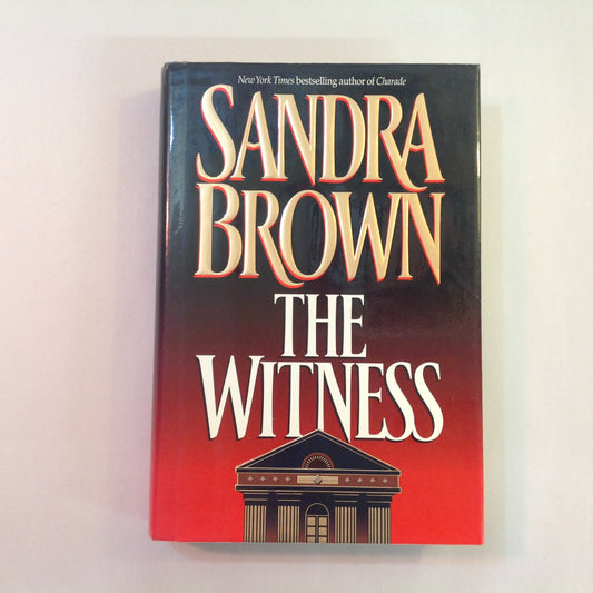 Vintage 1995 Hardcover THE WITNESS Sandra Brown