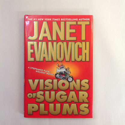 Vintage 2002 Hardcover Visions of Sugar Plums: A Stephanie Plum Holiday Novel Janet Evanovich First Edition