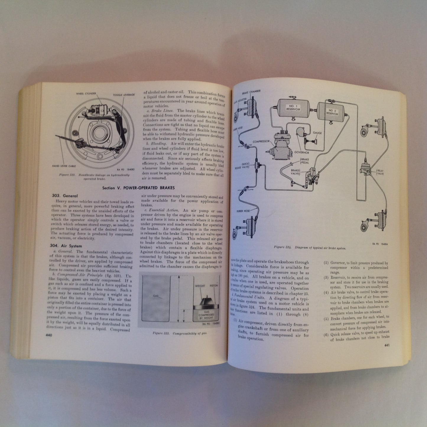 Vintage Jan 1956 Dep't of US Army/Air Force Technical Manual TM9-8000 Principles of Automotive Vehicles