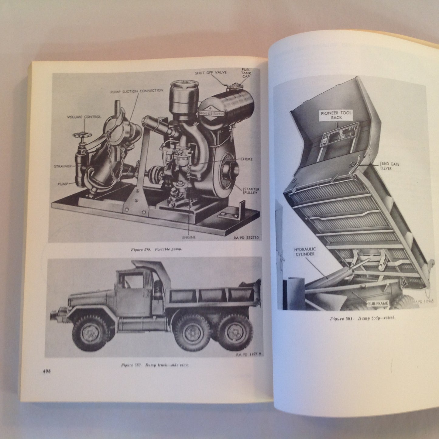 Vintage Jan 1956 Dep't of US Army/Air Force Technical Manual TM9-8000 Principles of Automotive Vehicles