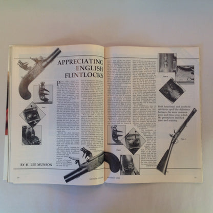 Vintage Nov 1988 American Rifleman Magazine Safeguarding Sidearm 17 Tips Wingshooting Aagaard Open Sights
