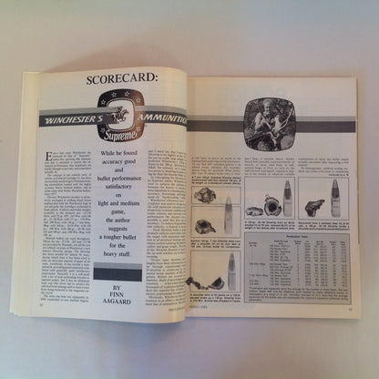 Vintage Mar 1989 American Rifleman Magazine Handguns for Ladies