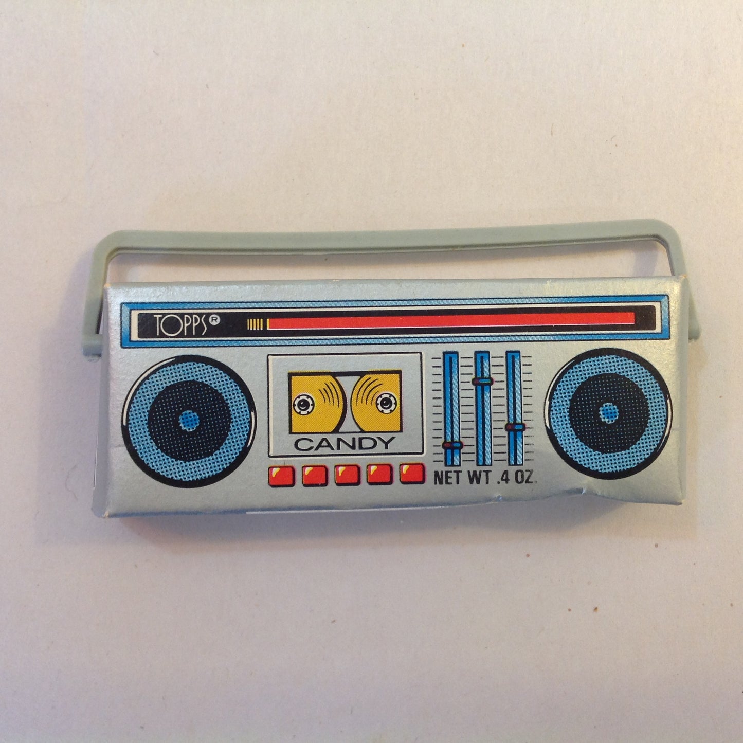 Vintage 1986 NOS Unopened Topps Boom Box Candy Novelty Candy Container